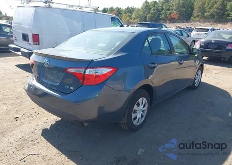 2015 Toyota Corolla Le Eco z USA, uszkodzony, nr VIN 2T1BPRHE2FC440860